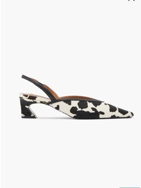 NWT Calf Hair Slingback Pump